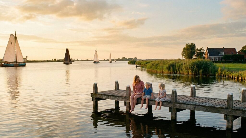 Moeder en Kind in Friesland